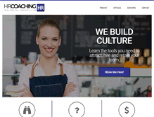 Tablet Screenshot of hrcoaching.com